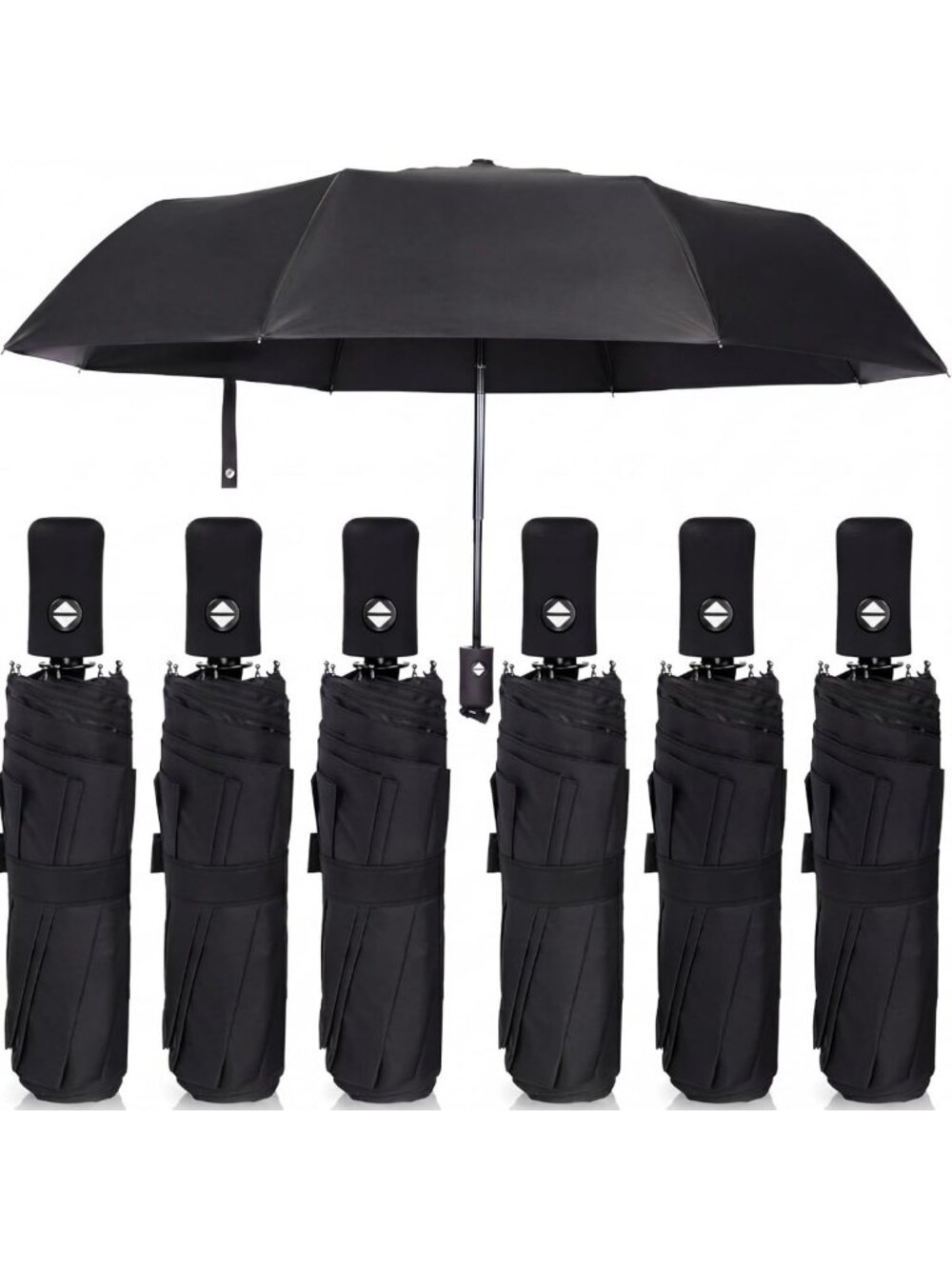 Compact Windproof Travel Umbrella - Small, Lightweight & Portable for Easy Carry